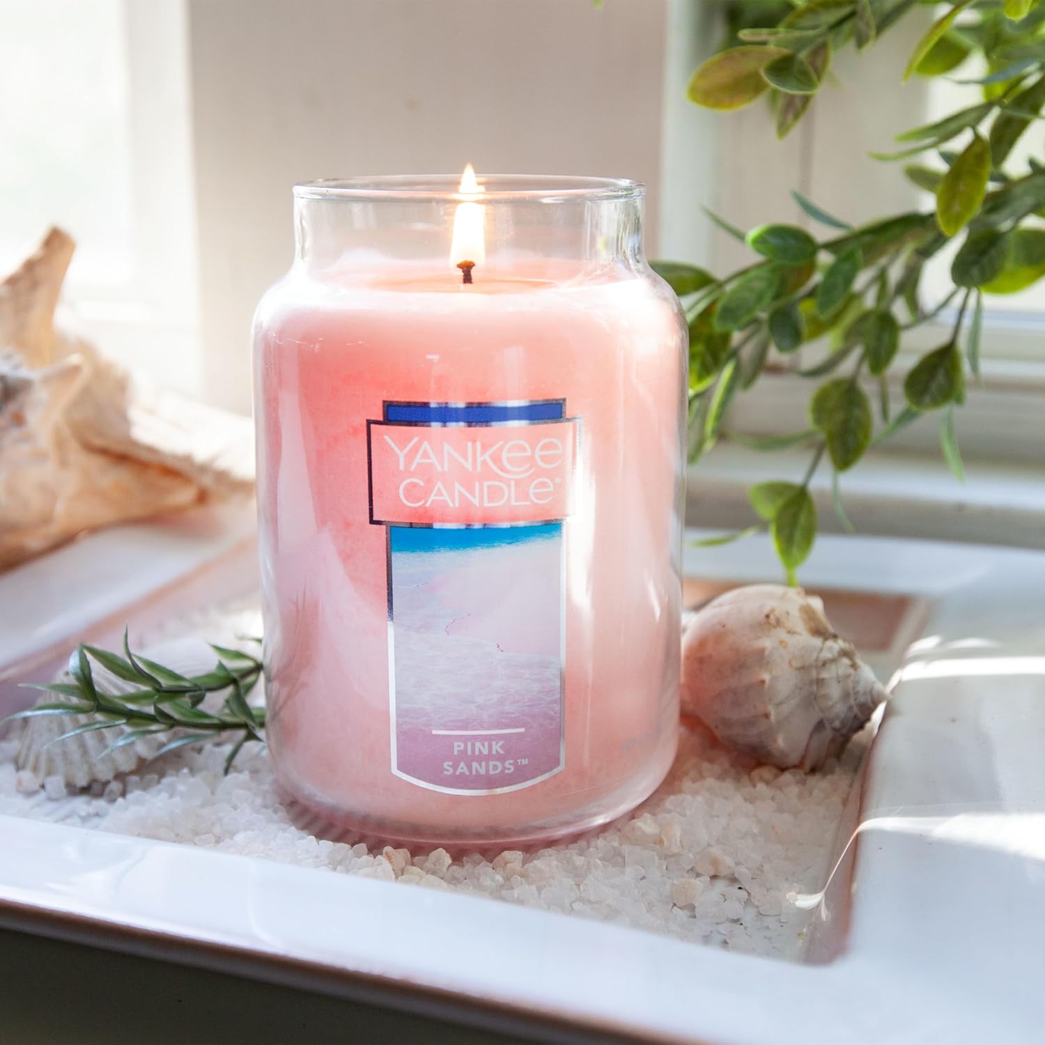 Discover the Yankee Candle Pink Sands Scented
