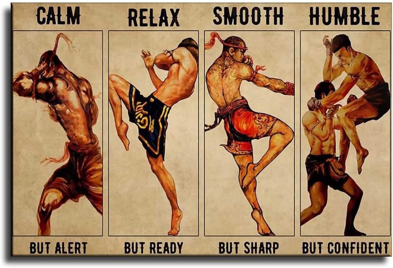 QFART Muay Thai Calm Poster Review