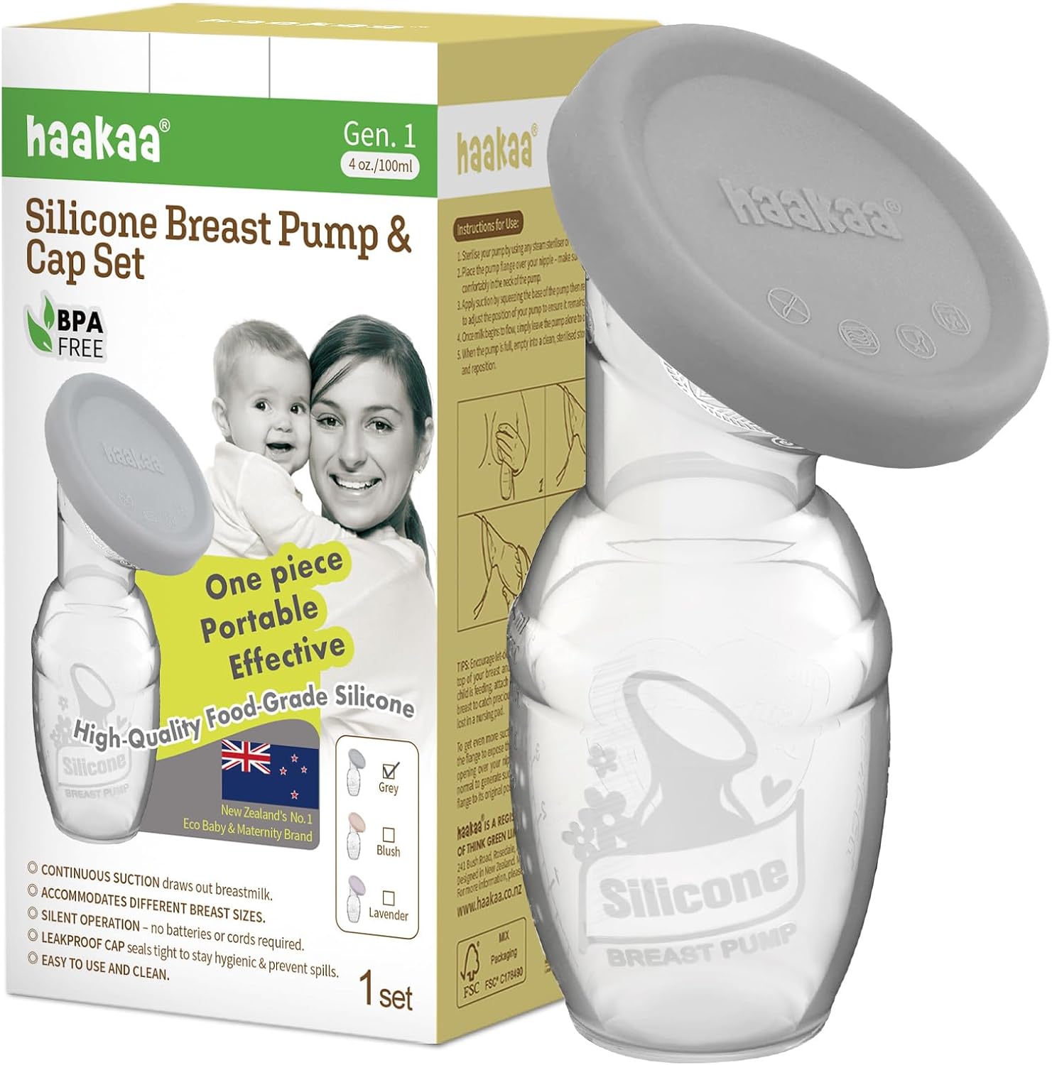Haakaa Manual Breast Pump Review