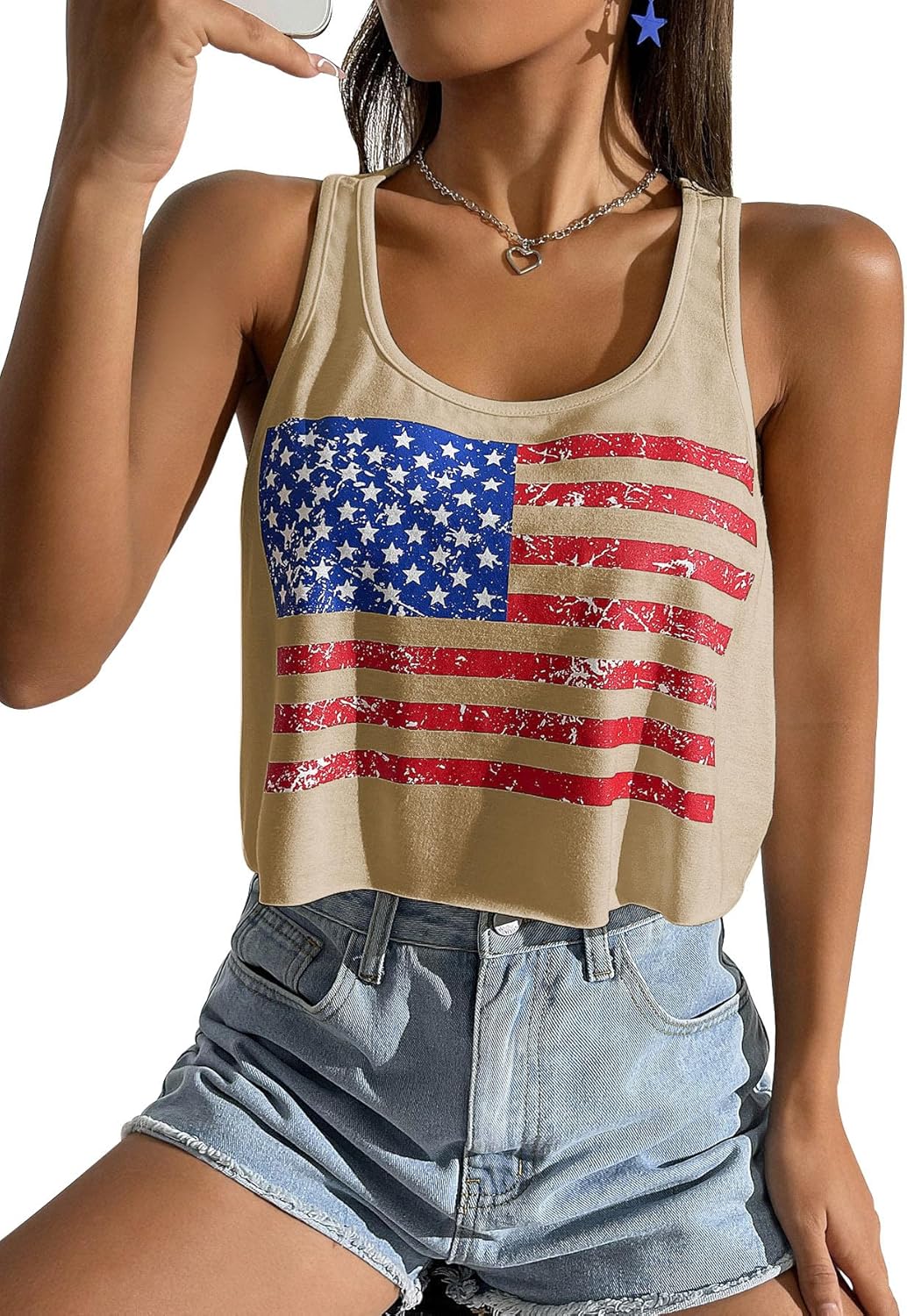 Top Picks: Women’s Flag Crop Tank