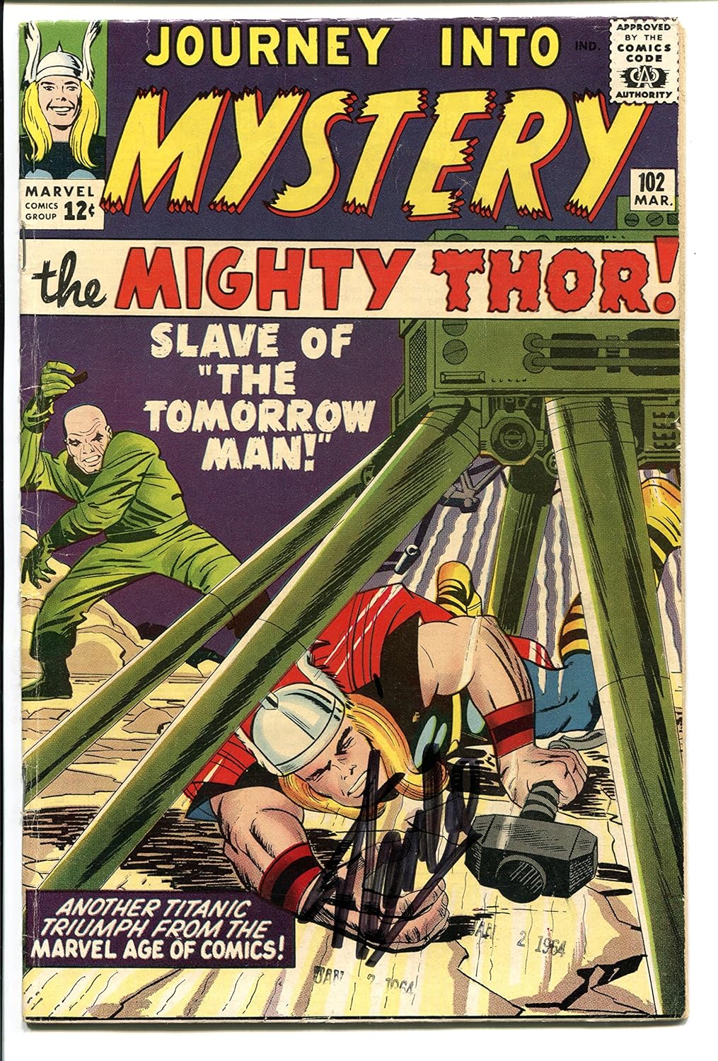 Autographed Journey by Stan Lee Collectible Comic